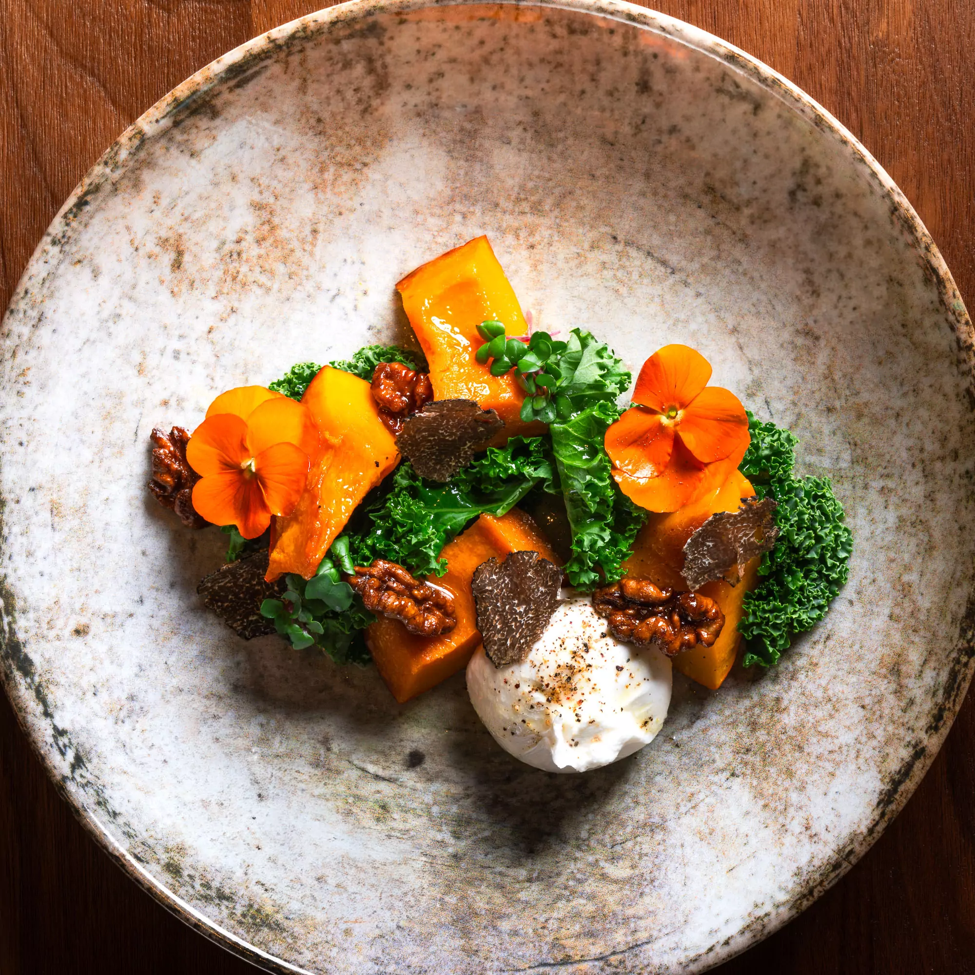 Plat signature W Verbier, cuisine de montagne 2025