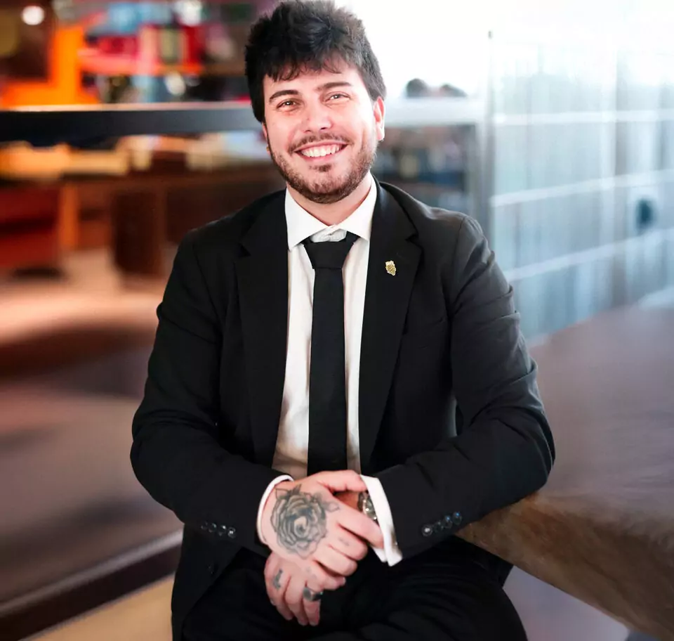 Portrait de Léonard Antonin dans son environnement