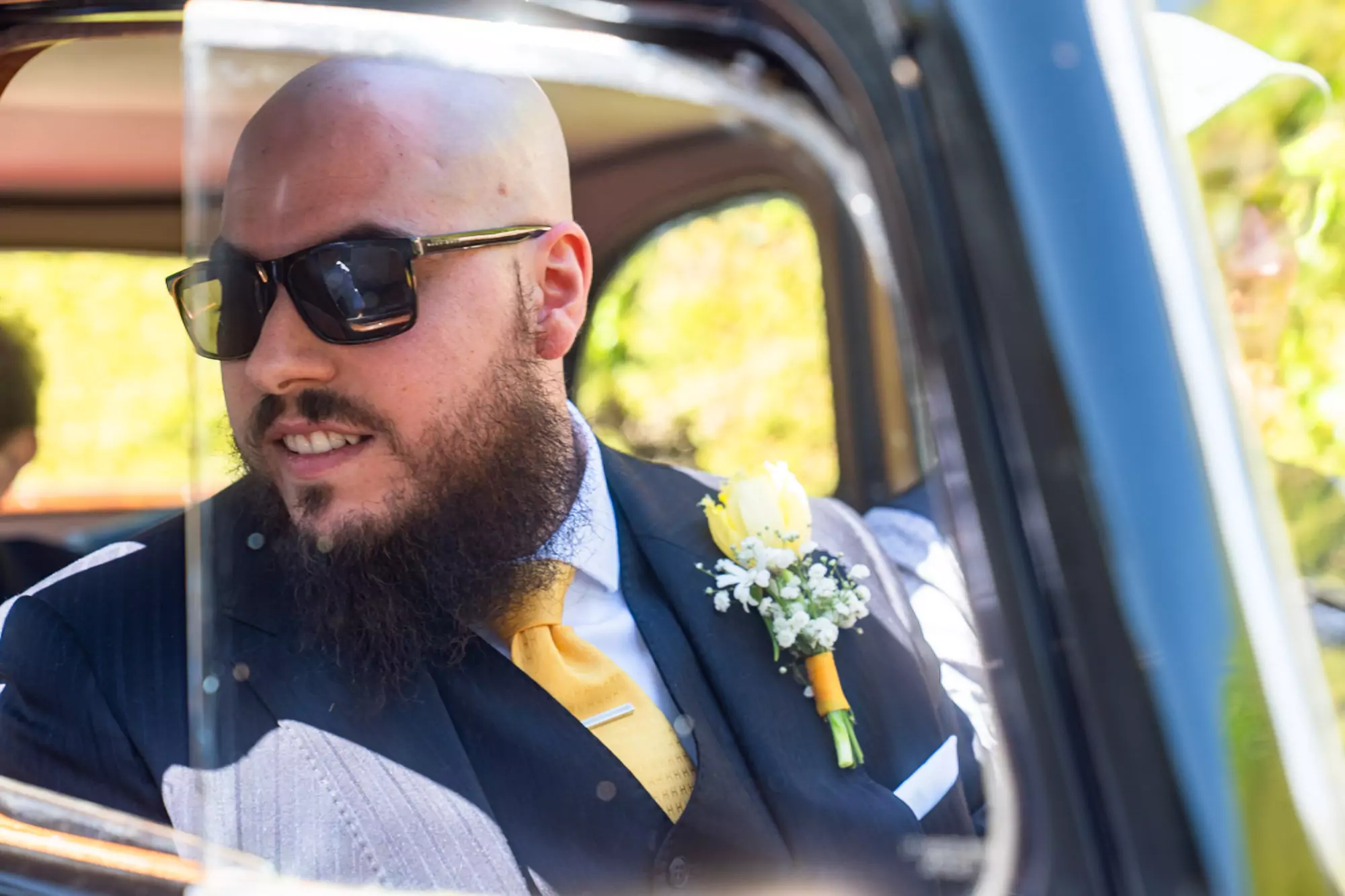 Portrait Joana et Fabien, mariage Château de Vaud