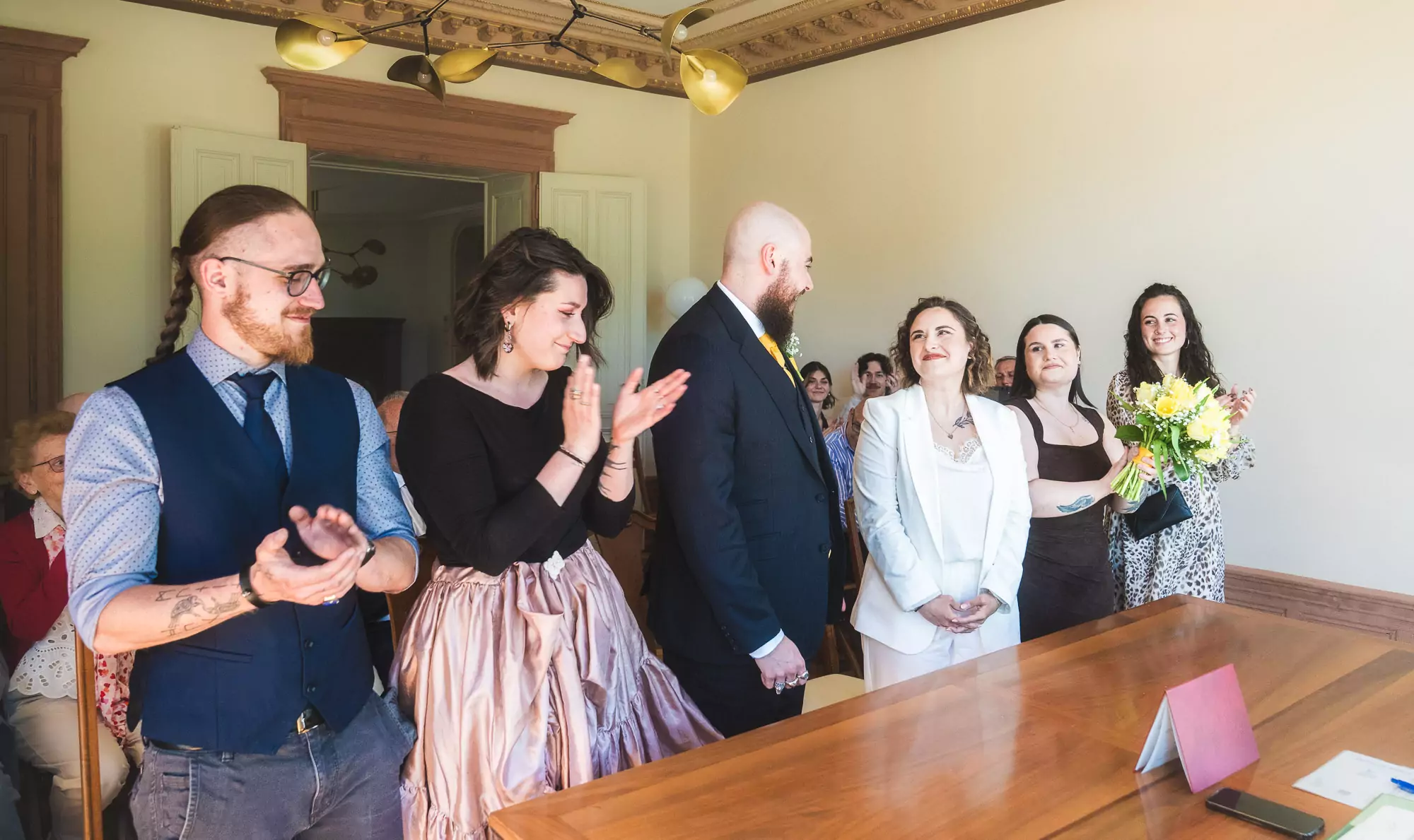 Détail mariage, Château de Crissier, Canton de Vaud