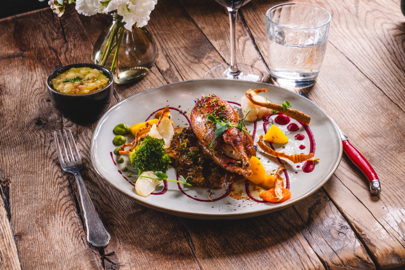 Assiette gastronomique, Les Fougères