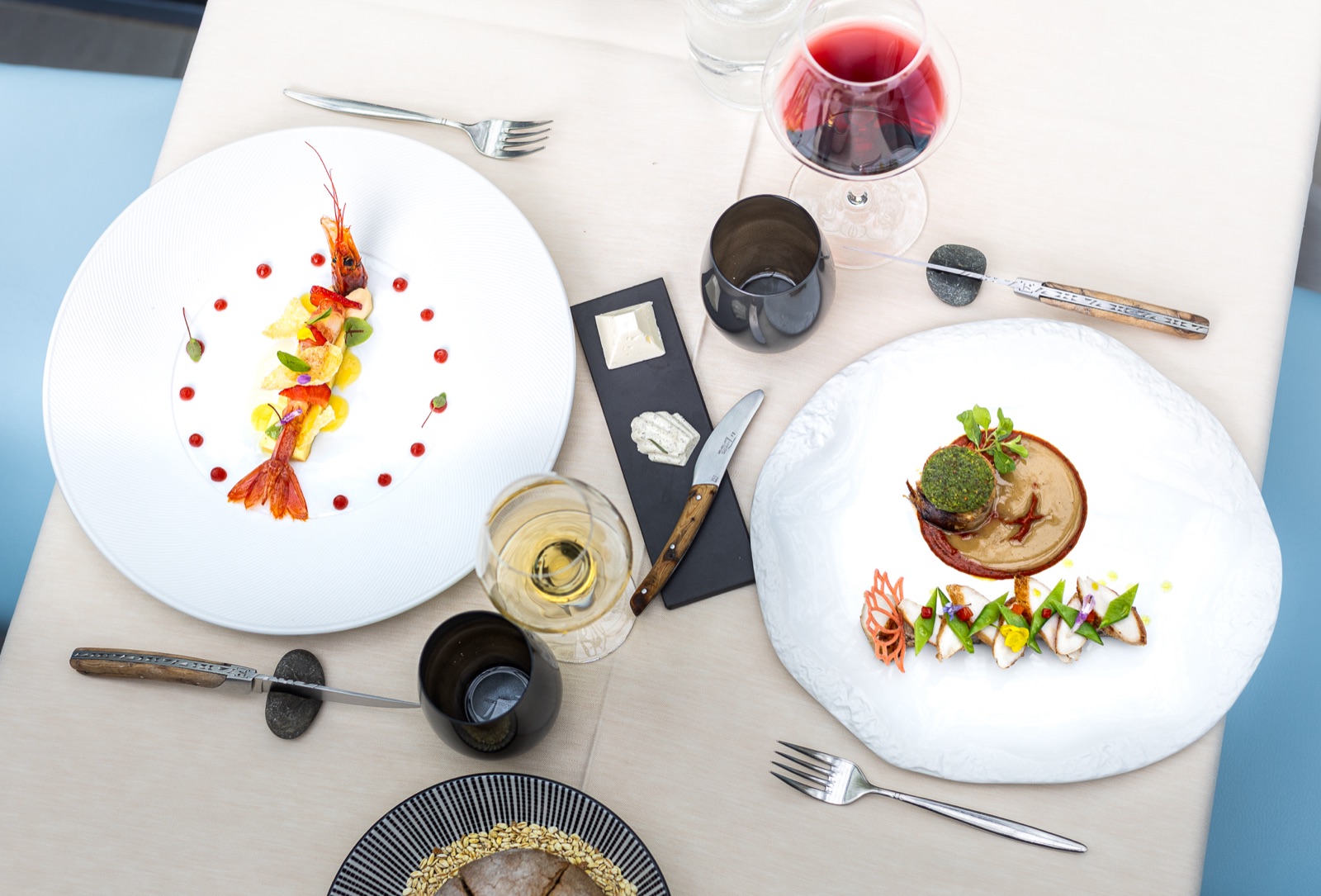 Prussiens · assiettes et service